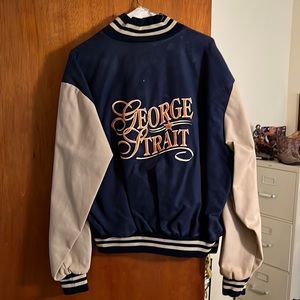 Vintage George strait concert jacket